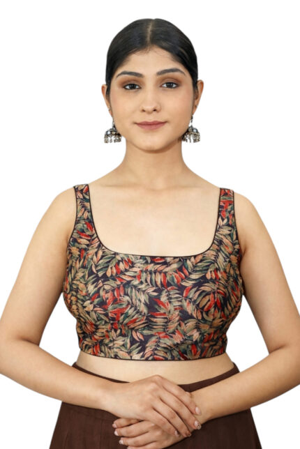 Sleeveless Readymade Blouse